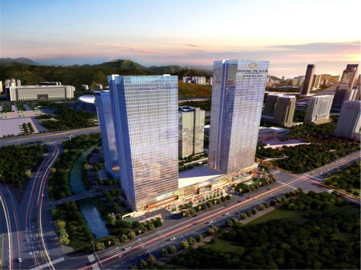 Jinan Inzone Royal Plaza Hotels Exterior foto